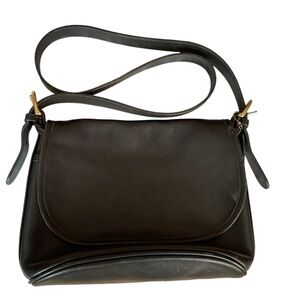 Coach Leather Fletcher Bag 4150 Black